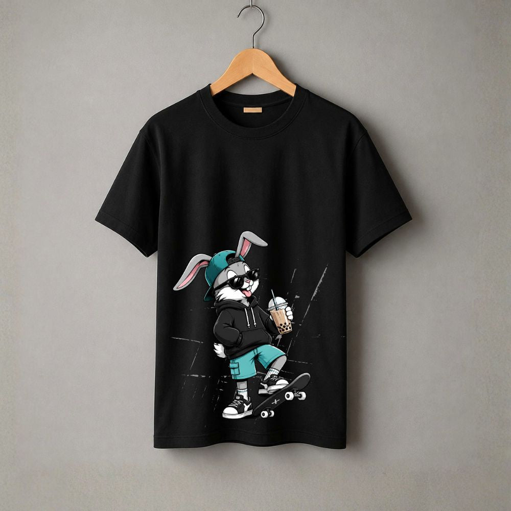 Street Bunny Graphic T-Shirt