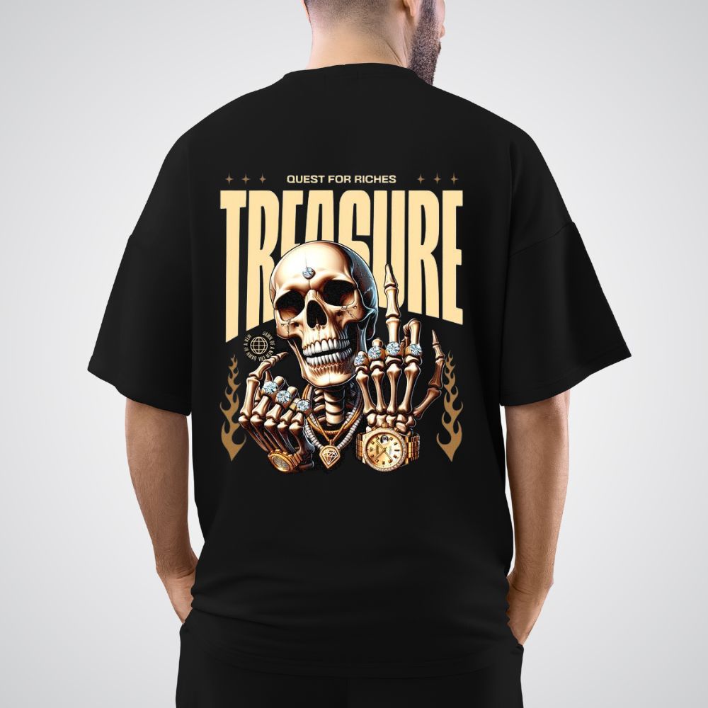 Clophic Treasure Oversized Relaxed fit Cotton T-Shirt