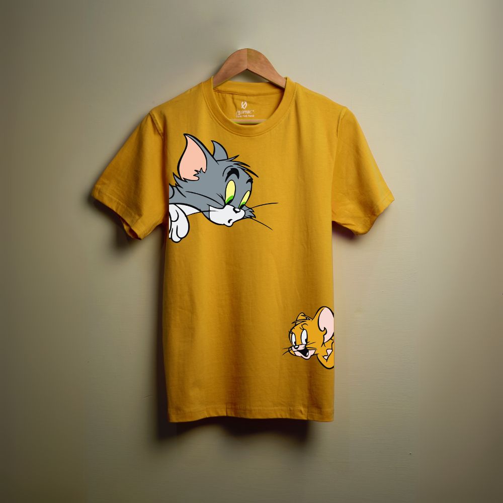 Clophic Tom and Jerry Regular Fit T-Shirt