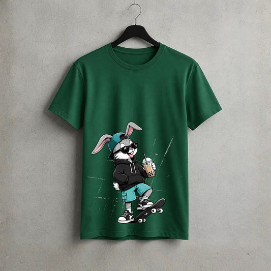 Street Bunny Graphic T-Shirt