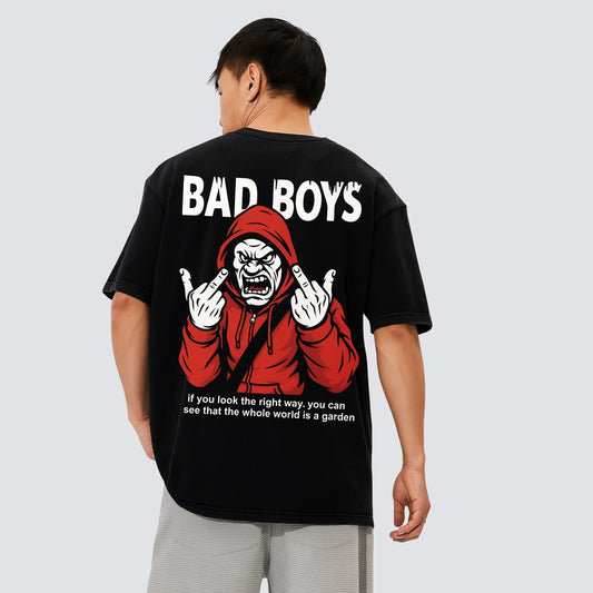 "Bad Boys" Oversized T-Shirt – Relaxed fit