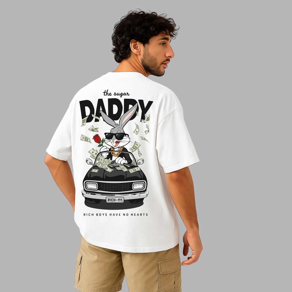 "The Sugar Daddy" Oversized T-Shirt – Relaxed fit