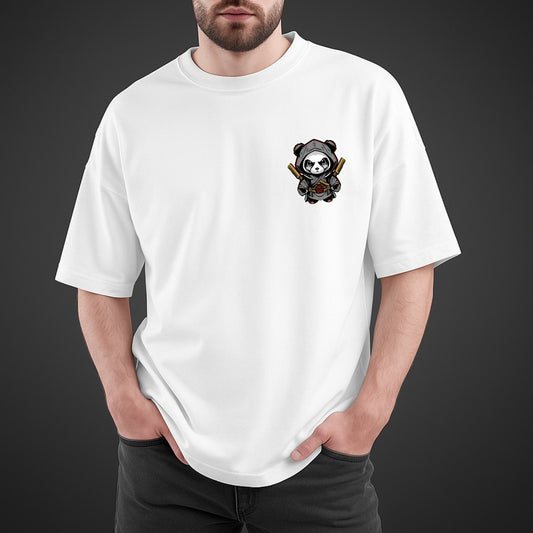 "Courage" Oversized Relaxed fit Cotton T-Shirt