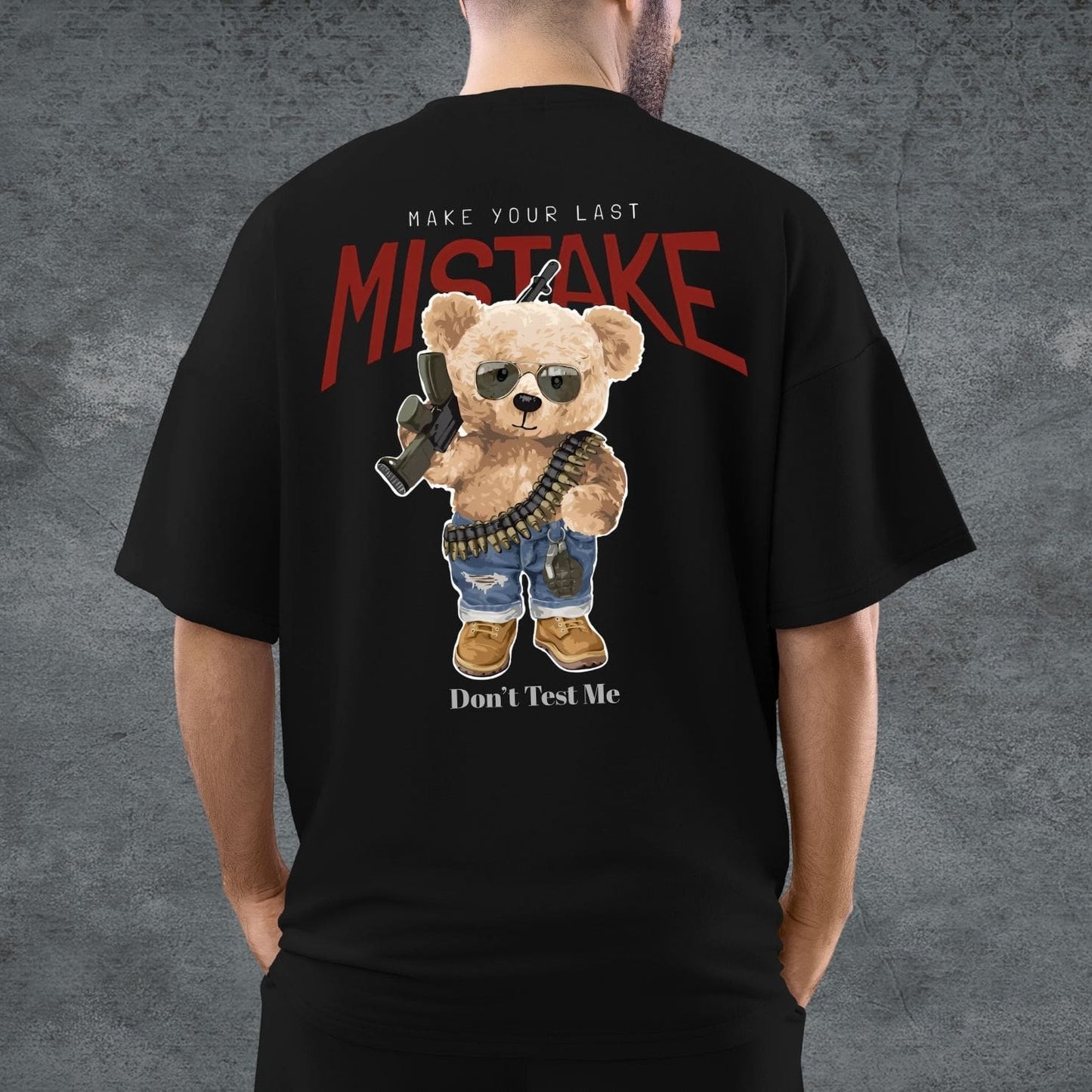 "Mistake" Oversized Relaxed fit T-Shirt