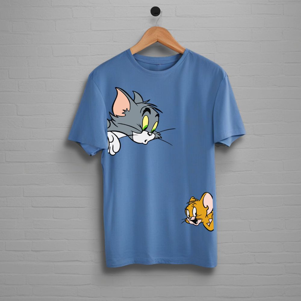 Clophic Tom and Jerry Regular Fit T-Shirt