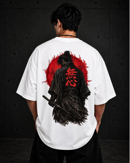 Shadow Ronin Oversized Black T-Shirt for Men