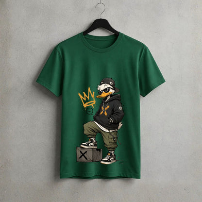 Clophic Urban Duck Graphic Streetwear T-Shirt