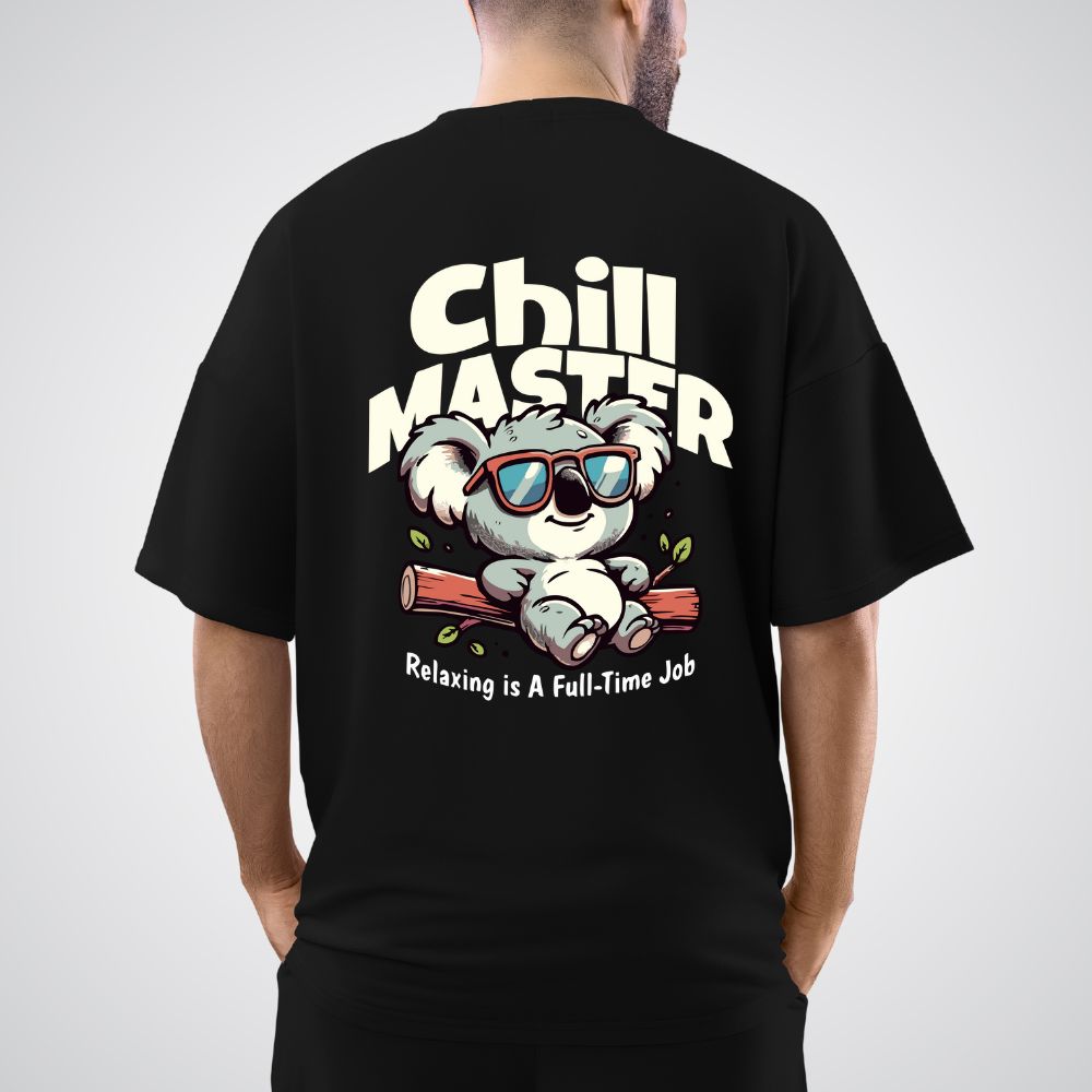 Clophic "Chill" Oversized  Relaxed fit Cotton T-Shirt