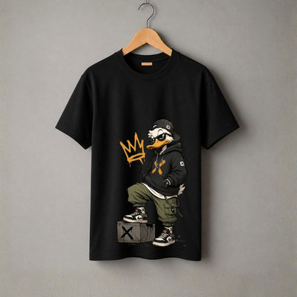 Clophic Urban Duck Graphic Streetwear T-Shirt