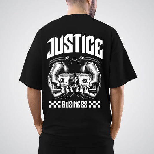 Clophic Justice Oversized  Relaxed fit Cotton T-Shirt