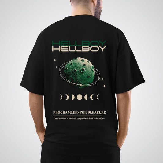 HellBoy Oversized  Relaxed fit Cotton T-Shirt
