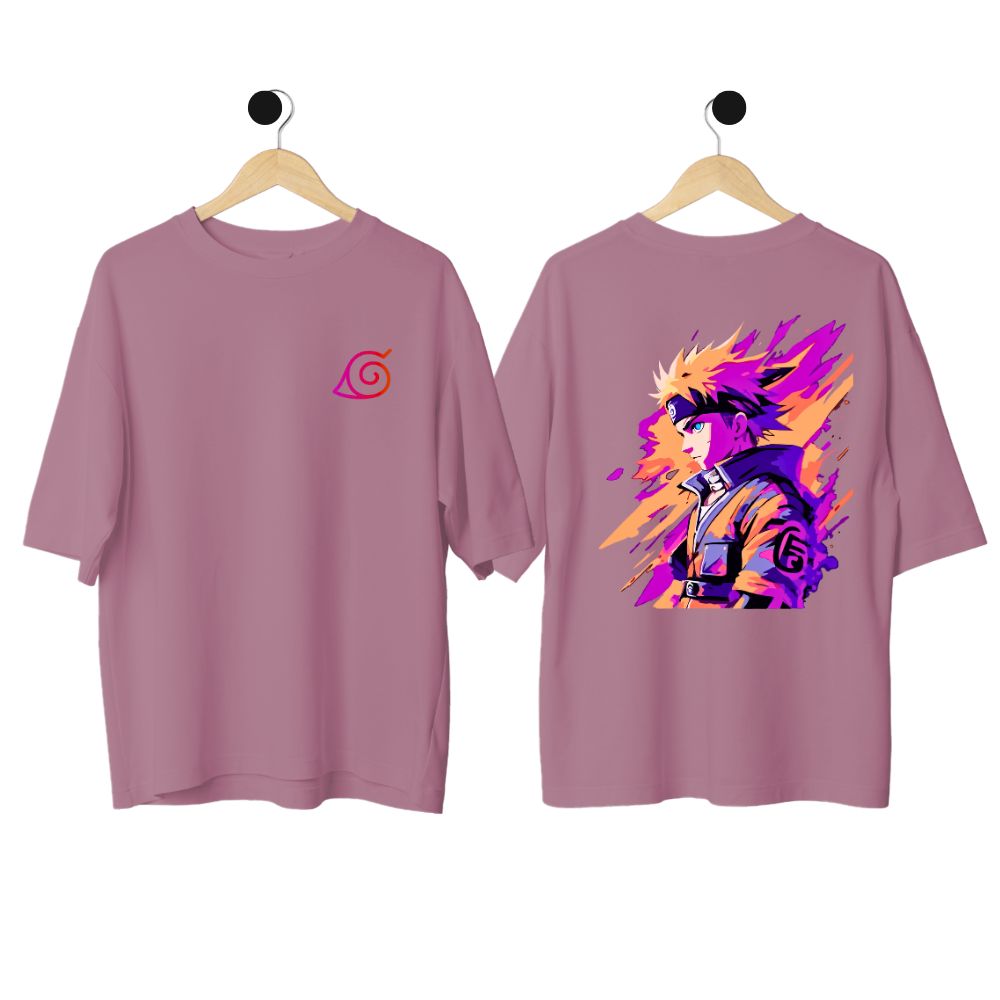 Clophic “Naruto” Relaxed Fit Oversized T-Shirt