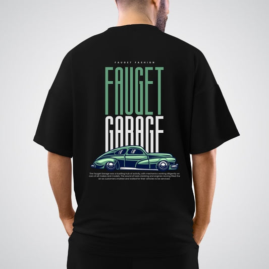 Fauget Garage Oversized  Relaxed fit Cotton T-Shirt