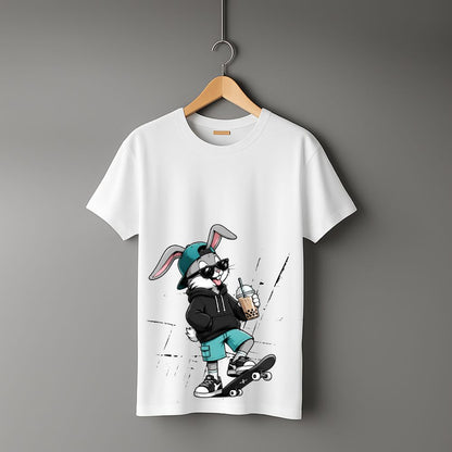 Street Bunny Graphic T-Shirt