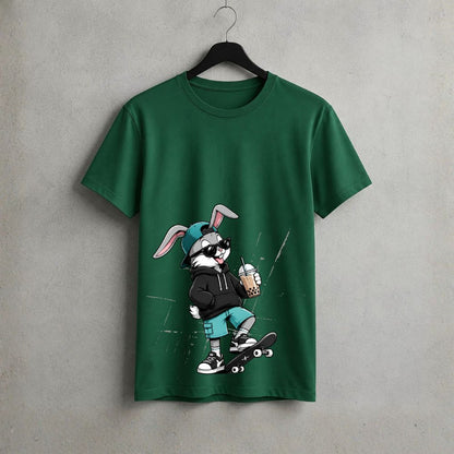 Street Bunny Graphic T-Shirt