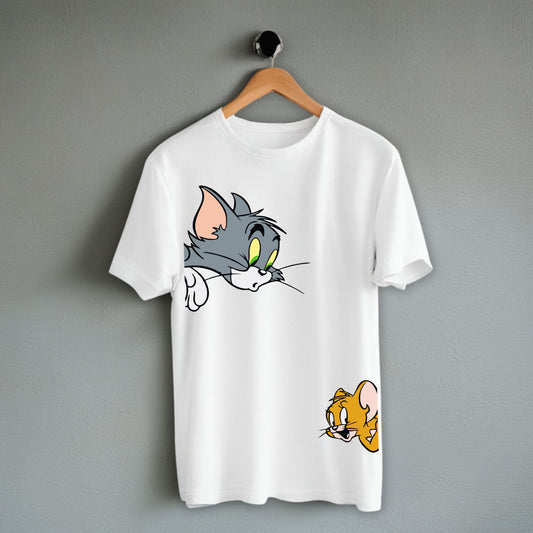 Clophic Tom and Jerry Regular Fit T-Shirt