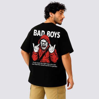 "Bad Boys" Oversized T-Shirt – Relaxed fit