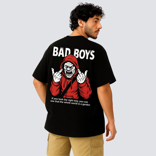 "Bad Boys" Oversized T-Shirt – Relaxed fit