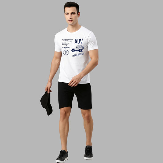 Jeep Graphic T-Shirt | Inspire Explore Print | Outdoor Travel Roadtrip Tee - Trans Terras