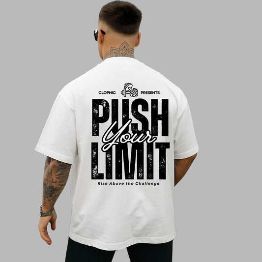 "Push Your Limit" Oversized T-Shirt – Relaxed fit