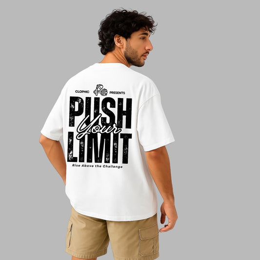 "Push Your Limit" Oversized T-Shirt – Relaxed fit