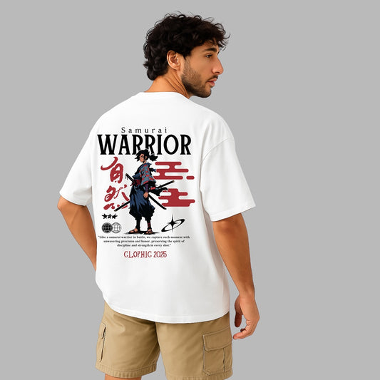 "Samurai Warrior" Oversized T-Shirt – Relaxed fit