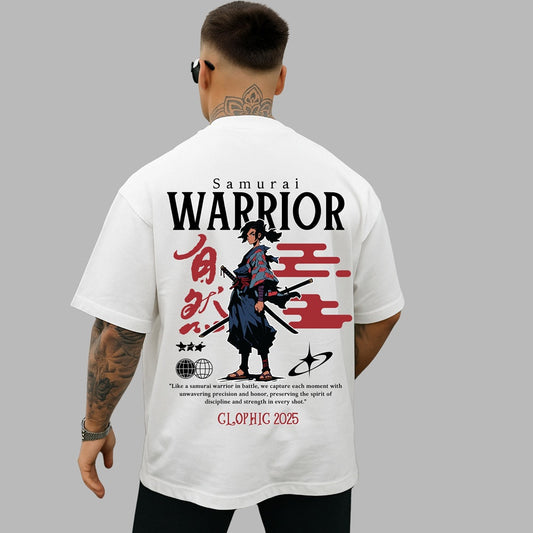 "Samurai Warrior" Oversized T-Shirt – Relaxed fit