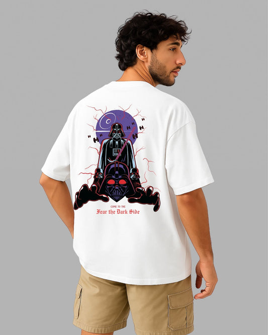 "Darkside Fear" Oversized Relaxed fit T-Shirt