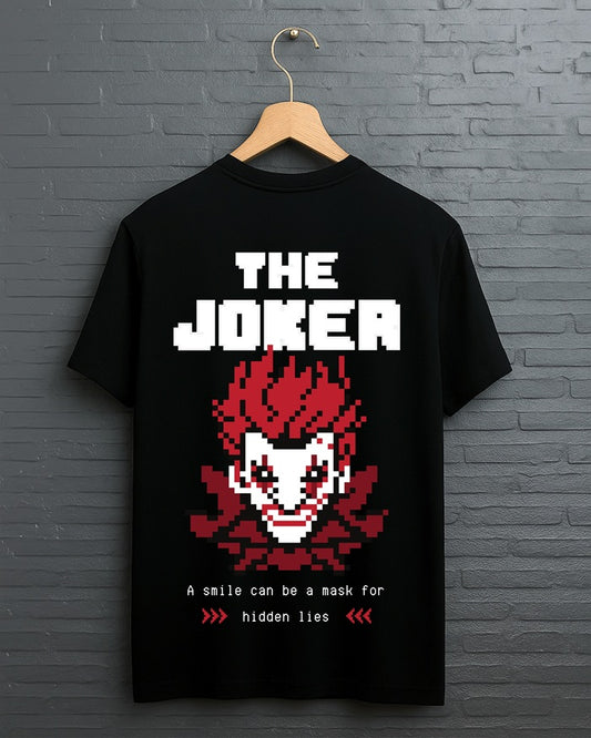 "The Joker” Half Sleeve Round Neck Unisex Cotton T-Shirt
