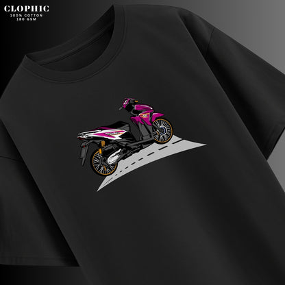 Street Racing Culture Oversized T-Shirt – Bold Bike Graphic Print | Premium Cotton