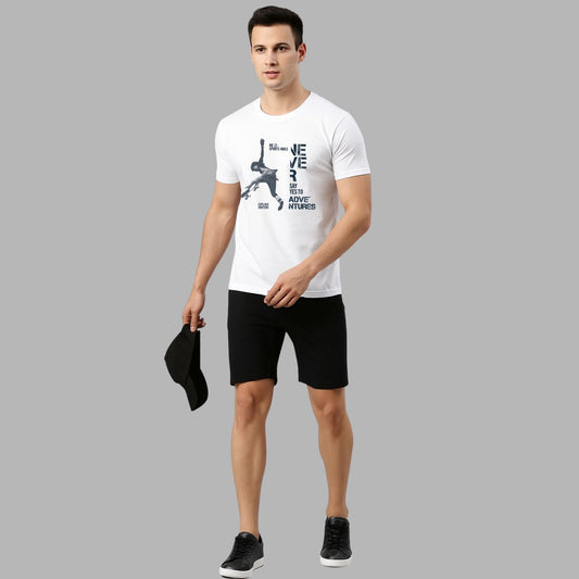 "Adventure T-Shirt" | Graphic Tee – NB23 Sportswear | Half Sleeve Round Neck Unisex Cotton T-Shirt