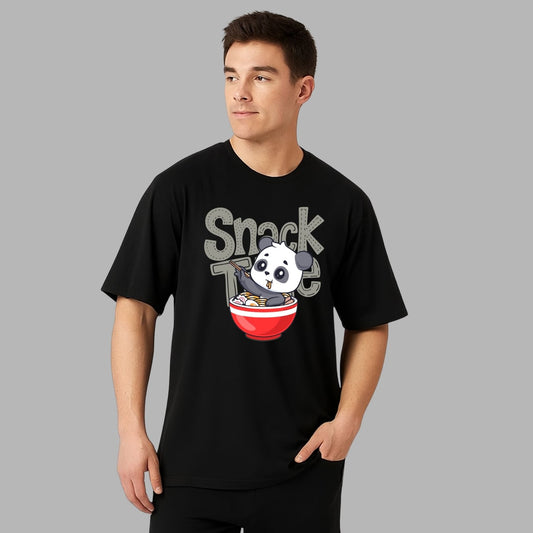 "Snack Time" Oversized Relaxed fit T-Shirt