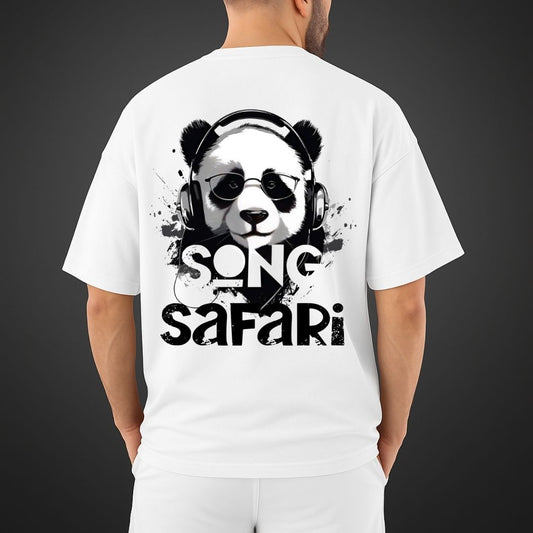 "Song Safari" Oversized Relaxed fit T-Shirt