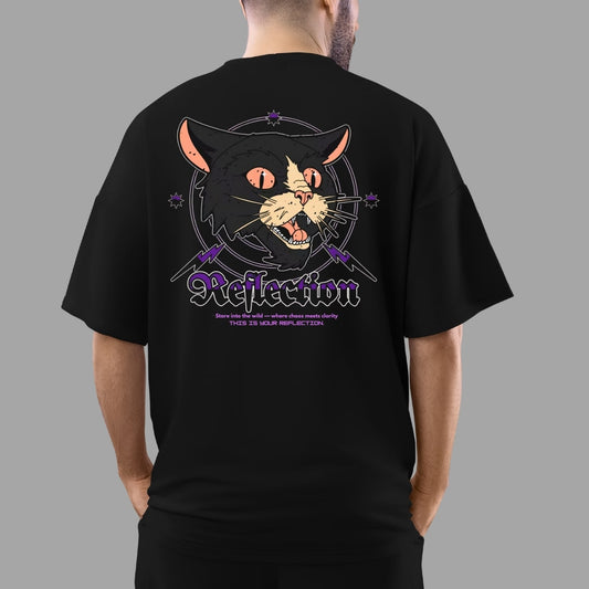 "Reflection" Oversized Relaxed fit T-Shirt
