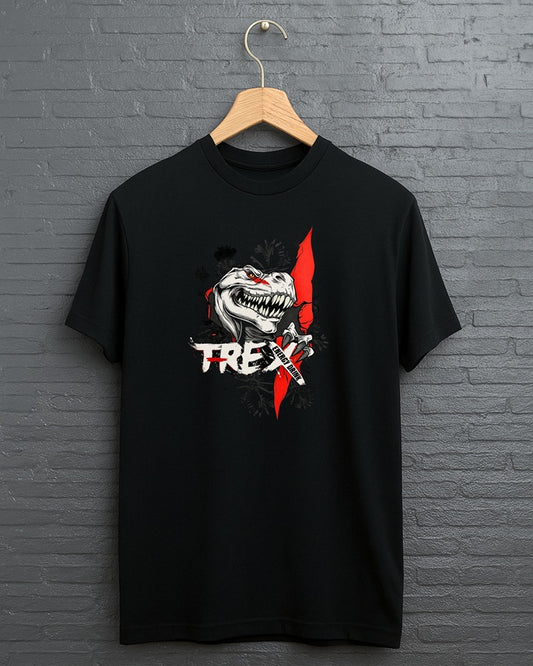 "Thex” Half Sleeve Round Neck Unisex Cotton T-Shirt