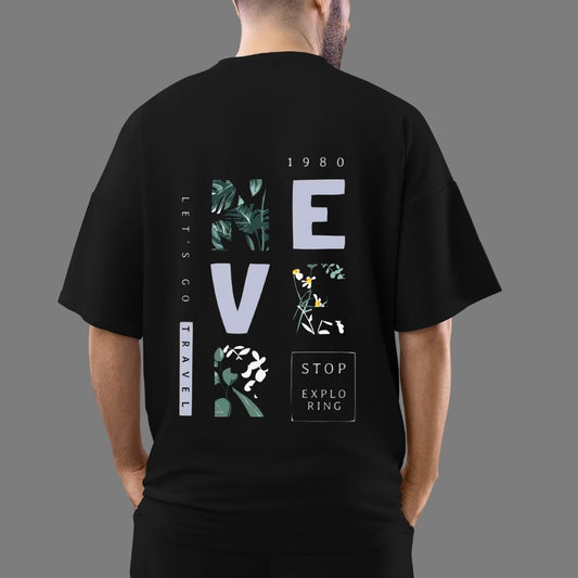 "Travel" Oversized Relaxed fit T-Shirt