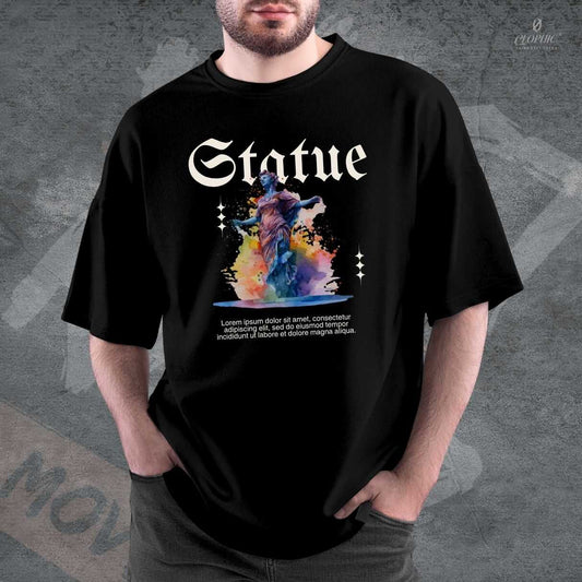 "Statue" Oversized Relaxed fit T-Shirt