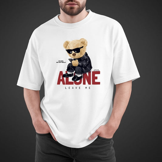 "Alone" Oversized Relaxed fit T-Shirt