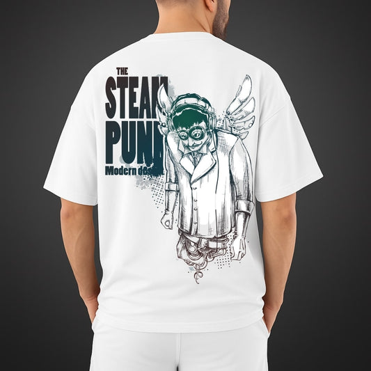 "Steam Punk" Oversized Relaxed fit T-Shirt