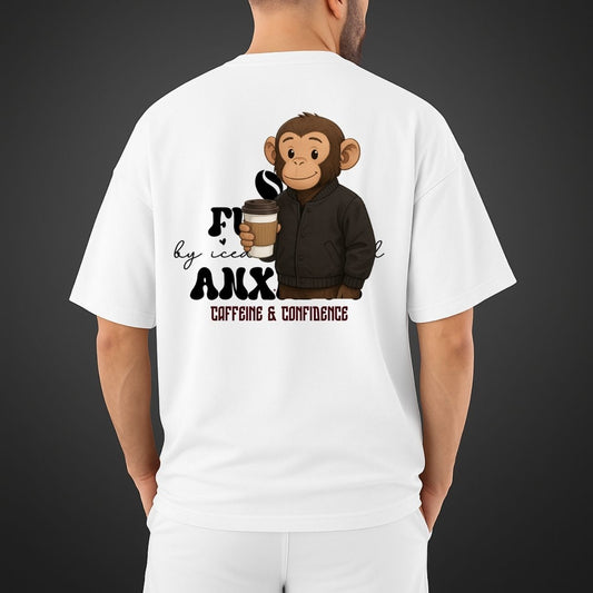 "Coffee" Oversized T-Shirt – Relaxed fit