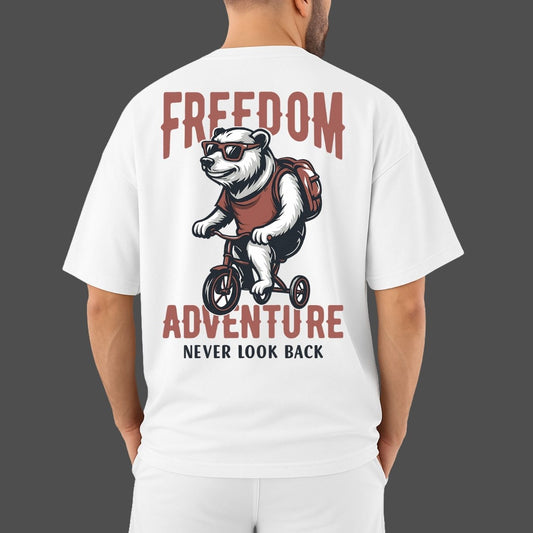"Adventure" Oversized T-Shirt – Relaxed fit