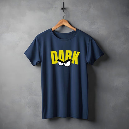Clophic “Dark” Half Sleeve Round Neck Regular Fit Unisex T-Shirt