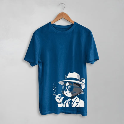 Clophic Gangster Tom Regular Fit Round Neck T-Shirt
